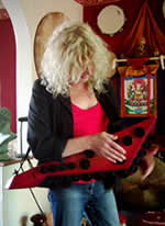 donna with zendrum