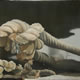 d2 Collection: Rope Tryptch 2 - 16" x 16" oil on canvas